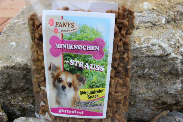 Miniknochen getreidefreie Rezeptur + Strauß