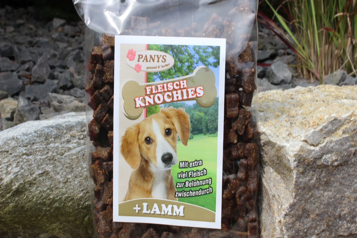 Fleischknochies mit Lamm