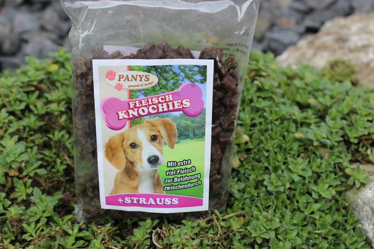Fleischknochies mit Strauss